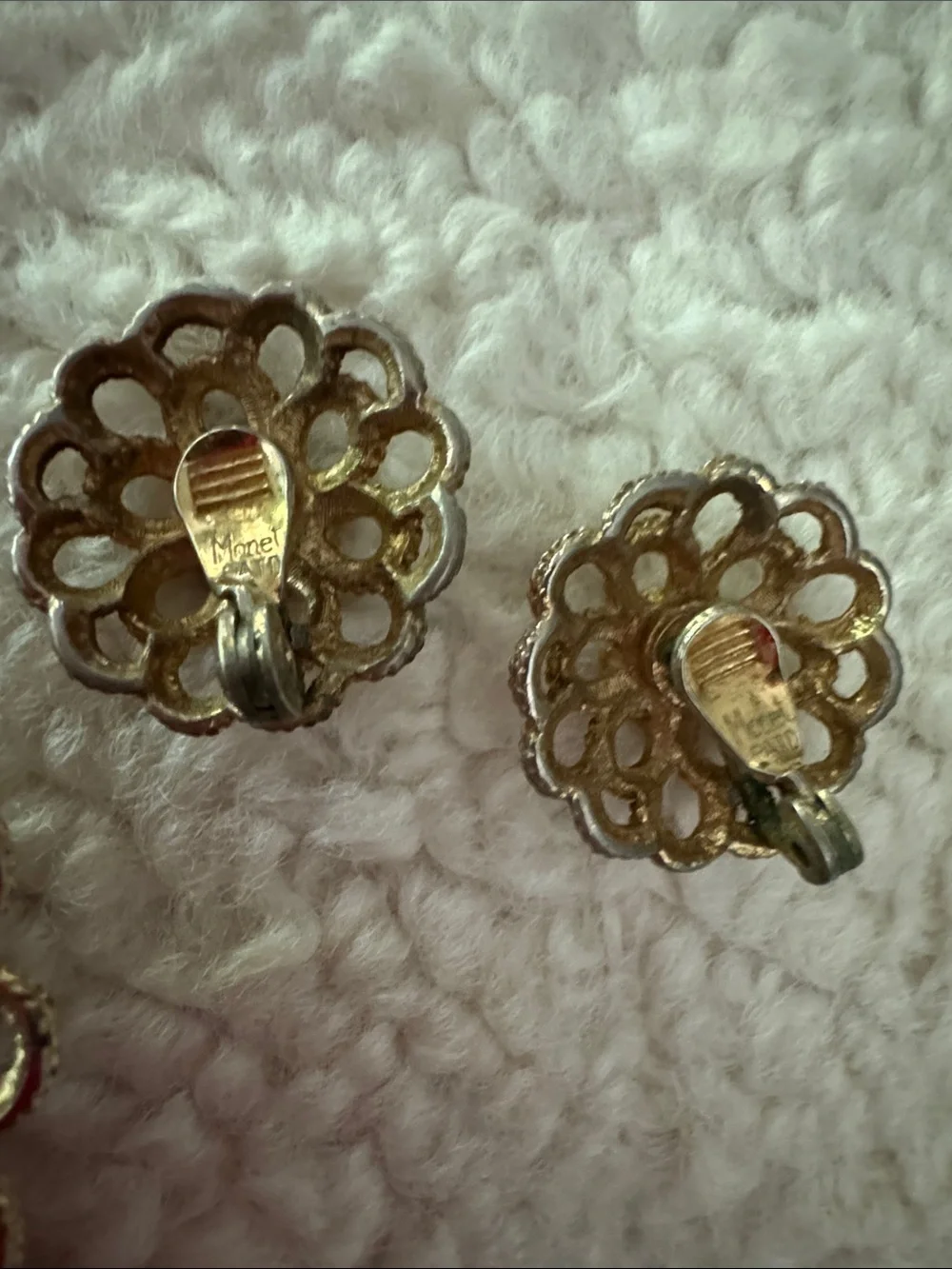 Monet Cordelia Brooch and Clip-On Earring Set
